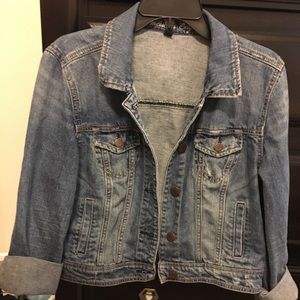 American Eagle Outfitters Blue Jean Jacket